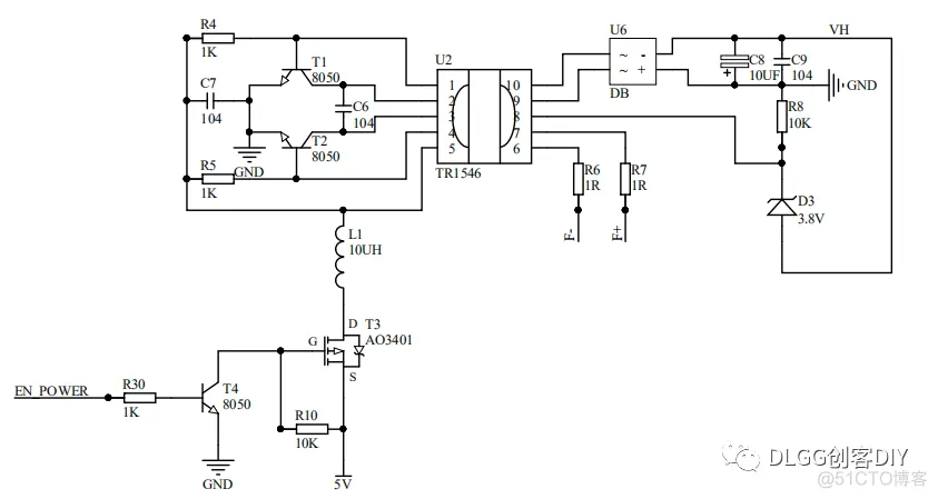 【DIY】玩转VFD荧光屏，自制VFD时钟全资料（原理图+源码+PCB）_html_14